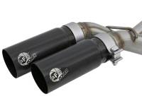 aFe Power (Advanced FLOW Engineering) - aFe Rebel Series Exht 3in SS Middle Side Exit CB w/ Black Tips 11-14 Ford F150 Ecoboost V6 3.5L (tt) - Image 3