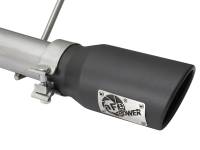 aFe Power (Advanced FLOW Engineering) - aFe Rebel Series CB 2.5in Dual Center Exit SS Exhaust w/ Black Tips 07-15 Jeep Wrangler 3.6L/3.8L V6 - Image 5