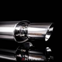 K-Tuned - K-Tuned Universal Muffler - Brushed Finish - Long (22') - 2.5' Inlet - Image 2
