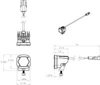 Baja Designs - Baja Designs LED Light Pods S1 Work/Scene White Pair - Image 2