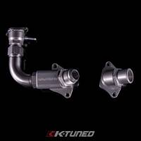K-Tuned - K-Tuned B16/B18C5 (Type R) Upper Coolant Housing w/ Filler Neck and 16AN and Hose End Fitting - Image 2