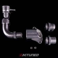 K-Tuned - K-Tuned B16/B18C5 (Type R) Upper Coolant Housing w/ Filler Neck and 16AN and Hose End Fitting - Image 3