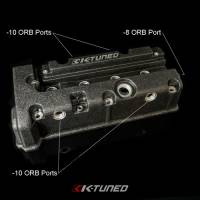 K-Tuned - K-Tuned Vented Valve Cover - Wrinkle Black - Image 4