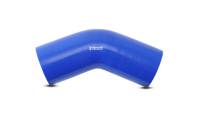 Vibrant Performance - Vibrant Performance 4 Ply Reinforced Silicone Elbow Connector - 3in I.D. - 45 deg. Elbow (BLUE) - Image 1