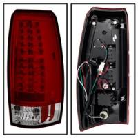 Spyder Auto - Spyder Chevy Avalanche 07-13 LED Tail Lights Red Clear ALT-YD-CAV07-LED-RC - Image 2