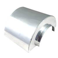 Spectre Performance - Spectre Air Filter Heat Shield (Short) 3in. - Polished Aluminum - Image 1