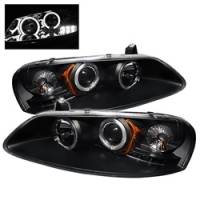 Spyder Auto - Spyder Chrysler Sebring 01-03 Projector Headlights LED Halo LED Blk PRO-YD-CSEB01-HL-BK - Image 1