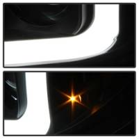 Spyder Auto - Spyder 08-13 Toyota Sequoia Projector Headlights - Light Bar DRL - Black PRO-YD-TTU07V2-LB-BK - Image 2