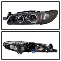 Spyder Auto - Spyder Pontiac Grand Prix 97-03 Projector Headlights CCFL Halo Blk Low H1 PRO-YD-PGP97-1PC-CCFL-BK - Image 2