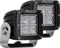Rigid Industries - RIGID D-Series PRO LED Light, Diffused Lens, Heavy Duty, Black Housing, Pair - Image 2