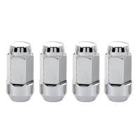 McGard - McGard Hex Lug Nut (Cone Seat Bulge Style) M14X1.5 / 13/16 Hex / 1.945in. Length (4-Pack) - Chrome - Image 2
