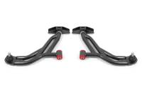BMR Suspension 05-14 Ford Mustang Lower A-Arms - Black Hammertone - Non-Adjustable