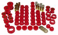 Prothane 84-96 Chevy Corvette Total Bushing Kit - Red