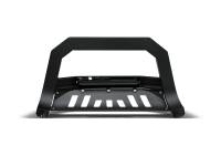 Armordillo - Armordillo 2005-2015 Nissan Armada AR Series Bull Bar W/LED - Matte Black W/Aluminum Skid Plate - Image 2