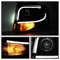Spyder Auto - Spyder Ford Expedition 07-13 Projector Headlights Light Tube DRL Blk PRO-YD-FE07-LTDRL-BK - Image 2