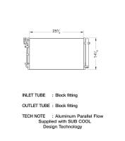CSF Radiators - CSF 2012 Hyundai Genesis 3.8L A/C Condenser - Image 2