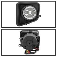 Spyder Auto - Spyder Toyota Tundra 2014-2016 Daytime DRL LED Running Fog Lights w/Switch Clear FL-DRL-TTU14-C - Image 2