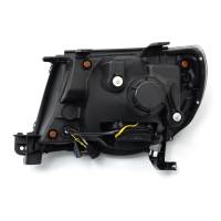 AlphaRex - AlphaRex 05-11 Toyota Tacoma LUXX Crystal Headlights Plank Style Chrome w/Activation Light/DRL - Image 2