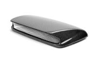 Seibon 04-05 Subaru WRX/STi STi Carbon Fiber Hood Scoop - Only Fits OEM Hoods (Not Seibon Hoods)