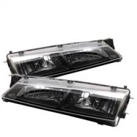 Spyder Auto - Spyder Nissan 240SX 97-98 Crystal Headlights Black HD-YD-N294-BK - Image 1