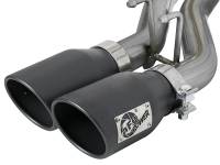 aFe Power (Advanced FLOW Engineering) - aFe Rebel Series Cat-Back 2.5in Dual Center Exit SS Exhaust w/ Black Tips 07-14 Jeep Wrangler V6 - Image 3