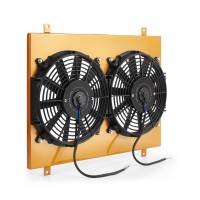 Mishimoto - Mishimoto 79-93 Ford Mustang Aluminum Fan Shroud Gold - Image 2