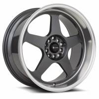 Vors Wheels - Vors Wheels Rim SP1 18x9 5x105 ET35 73.1CB Hyper Black Machine Lip - Image 1