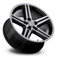 Factory Reproductions Wheels - FR 11 - IROC Replica Wheel 20x9 5x5 ET0 78.1CB Black Machine Face - Image 2
