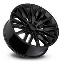 Factory Reproductions Wheels - FR 97 - GM Split-6 Spoke Replica Wheel 22x9 6x5.5 ET28 78.1CB Gloss Black - Image 2
