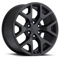 FR 44 - GMC Sierra Replica Wheel 20x9 6x5.5 ET27 78.1CB Satin Black