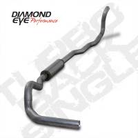 Diamond Eye Exhaust System Kit, 1989-1993 Dodge 5.9L Cummins 2500/3500 4X4 4" Stainless Turbo Back Single