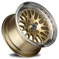 Avid.1 Wheels - Avid.1 Wheels Rim AV-12 15x8.0 4x100 ET25 73.1CB Gold / Machined Lip - Image 3