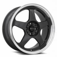 Vors Wheels - Vors Wheels Rim SP1 17x8 5x105 ET35 73.1CB Hyper Black Machine Lip - Image 1