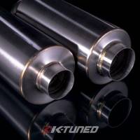 K-Tuned - K-Tuned Universal Muffler - Turndown 3' Inlet / 3.5' Exit - Image 4