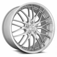 MRR Wheels Rim GT1 19x9.5 5x108 ET40 73.1CB Hyper Silver Machine Lip