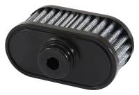 Airaid - Airaid Rubber Top 1in ID - Push On 4in x 2in Oval OD 2in Tall Breather Filter - Image 2