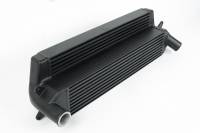 CSF Radiators - CSF 19-20 Hyundai Veloster N / 17-20 Hyundai i30 N MT Stepped Core Intercooler - Black - Image 1