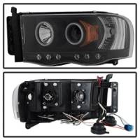 Spyder Auto - Spyder Dodge Ram 1500 02-05 03-05 Projector Headlights CCFL Halo LED Blk PRO-YD-DR02-CCFL-BK - Image 2