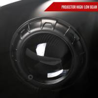 Spec'D Tuning Products - Spec-D 2006-2009 Nissan 350Z Switchback Sequential Turn Signal Animated LED Bar Projector Headlights (Matte Black Housing/Clear Lens) - Image 2