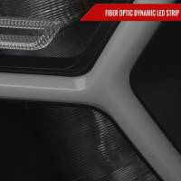 Spec'D Tuning Products - Spec-D 2019-2022 Dodge RAM 1500 Animated LED Bar Factory Style Headlights (Matte Black Housing/Smoke Lens) - Image 3