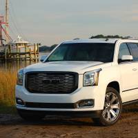 Spec'D Tuning Products - Spec-D 2015-2020 GMC Yukon/Yukon XL Glossy Black ABS Denali Style Mesh Grille - Image 8
