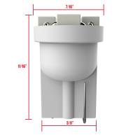 Spec'D Tuning Products - Spec-D T10 4 SMD Wedge LED Bulb - 2PC (White) - Image 1