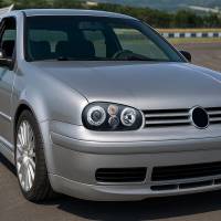 Spec'D Tuning Products - Spec-D 1999-2006 Volkswagen Golf Mk4 GTI/R32 Cabrio Dual Halo Projector Headlights (Matte Black Housing/Clear Lens) - Image 7