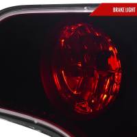 Spec'D Tuning Products - Spec-D 2006-2011 Honda Civic Sedan Tail Lights (Matte Black Housing/Red Clear Lens) - Image 3