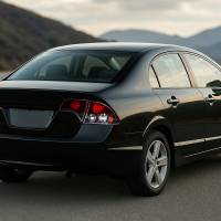 Spec'D Tuning Products - Spec-D 2006-2011 Honda Civic Sedan Tail Lights (Matte Black Housing/Red Clear Lens) - Image 7