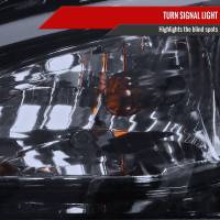 Spec'D Tuning Products - Spec-D 2010-2013 Mazda 3 Projector Headlights w/ LED Light Strip (Glossy Black Housing/Smoke Lens) - Image 2