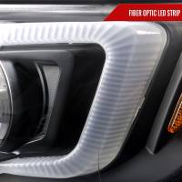 Spec'D Tuning Products - Spec-D 2011-2013 Scion tC LED Bar Projector Headlights w/ LED Turn Signal Lights (Matte Black Housing/Clear Lens) - Image 2
