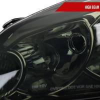 Spec'D Tuning Products - Spec-D 2006-2013 Chevrolet Impala/2006-2007 Monte Carlo/2014-2016 Impala Limited Factory Style Headlights w/ LED Strip (Chrome Housing/Smoke Lens) - Image 2