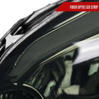 Spec'D Tuning Products - Spec-D 2006-2013 Chevrolet Impala/2006-2007 Monte Carlo/2014-2016 Impala Limited Factory Style Headlights w/ LED Strip (Chrome Housing/Smoke Lens) - Image 3