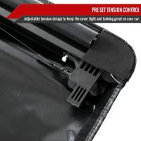 Spec'D Tuning Products - Spec-D 2002-2018 Dodge RAM 1500/2019-2021 RAM 1500 Classic/2012-2018 RAM 2500/3500 6.4FT Short Bed Soft Roll Up Tonneau Cover - Image 3